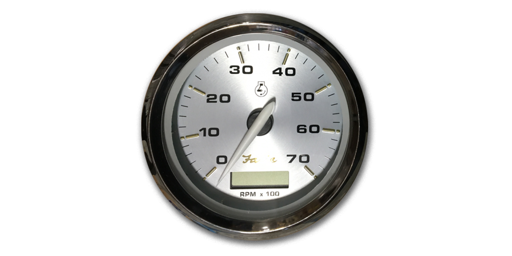 Faria Kronos Series Tachometer with Hourmeter 7000 RPM - 39040