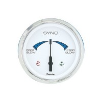 Faria Chesapeake White Stainless Steel Synchronizer - 33825