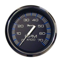 Faria Tachometer 7000 RPM Chesapeake Black - 34717