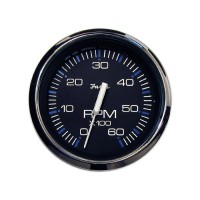 Faria Tachometer 6000 RPM Chesapeake Black - 34707