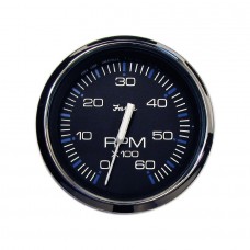 Faria Tachometer 6000 RPM Chesapeake Black - 34707