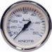 Faria Speedometer 50 Knot Chesapeake Black Stainless Steel - 33722