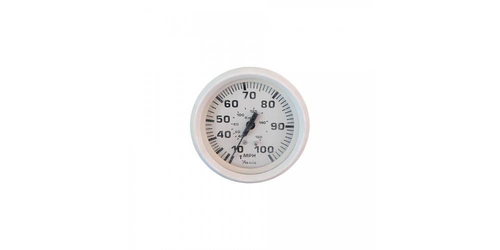 Faria Dress White Speedometer 100 MPH - 33123