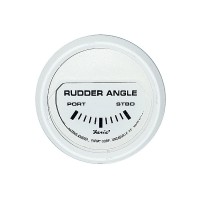 Faria Dress White Series Rudder Angle Indicator - 13143