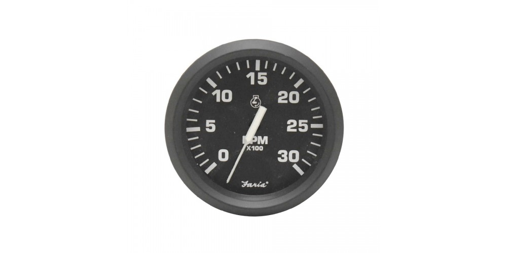 Faria Tachometer 3000 RPM Mag Euro - 32828