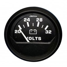 Faria-Sp Euro Voltmeter 24 Volt - FAR12860