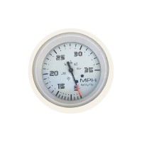 Faria White 35 Mph Speedometer CSS - FAR33810