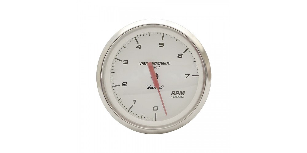 Faria Tachometer 6000 RPM Performance SS - 38004