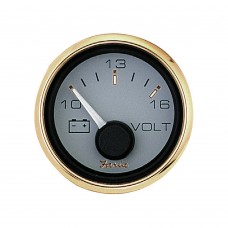 Faria Voltmeter 10-16V Signature Gold - 14505