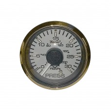 Faria Water Pressure Gauge 30 PSI - 14512