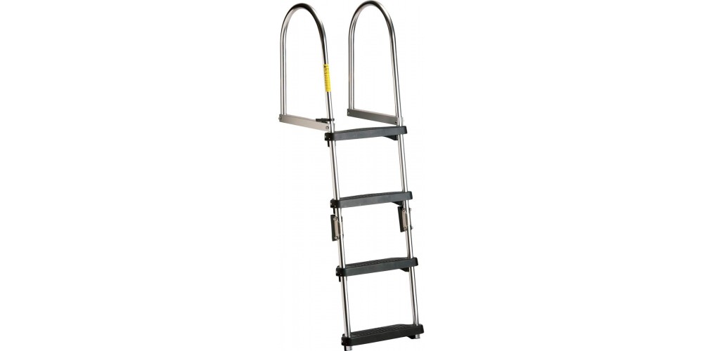 Garelick Premium Folding Pontoon Ladder 2-4 Step