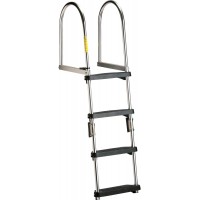 Garelick Premium Folding Pontoon Ladder 2-4 Step