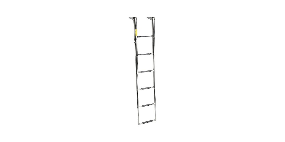 Garelick Wide Body Over Platform Telescoping Ladder 6-Step