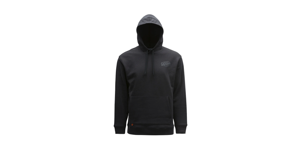 Grundens Displacement DWR Hoodie Solid Black Size S - 20032