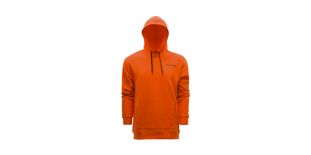 Grundens Displacement DWR Hoodie Red Orange Size M - 20032