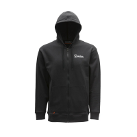 Grundens Grit Full Zip Hoodie Solid Black Size M - 50258