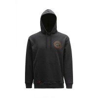 Grundens Hook Patch Hoodie Solid Black Size S - 50259