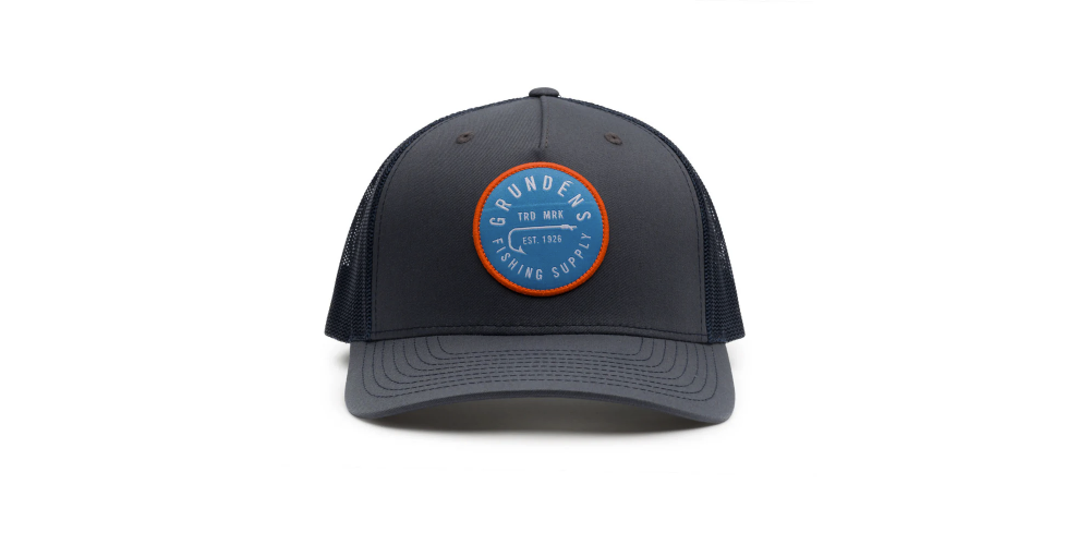 Grundens Hook Trucker FP Hat Ombre Blue/Navy One Size - 50260