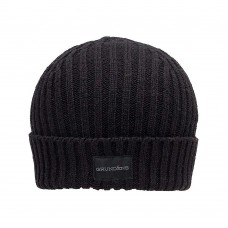 Grundens Merino Beanie Solid Black One Size - 50268