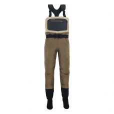 Grundens Men's Boundary Stockingfoot Wader Stone/Otter Size XXL (12-13) - 90000-356