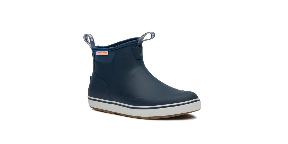 Grundens Deck-Boss Ankle Boot Navy Size 14 - 60008