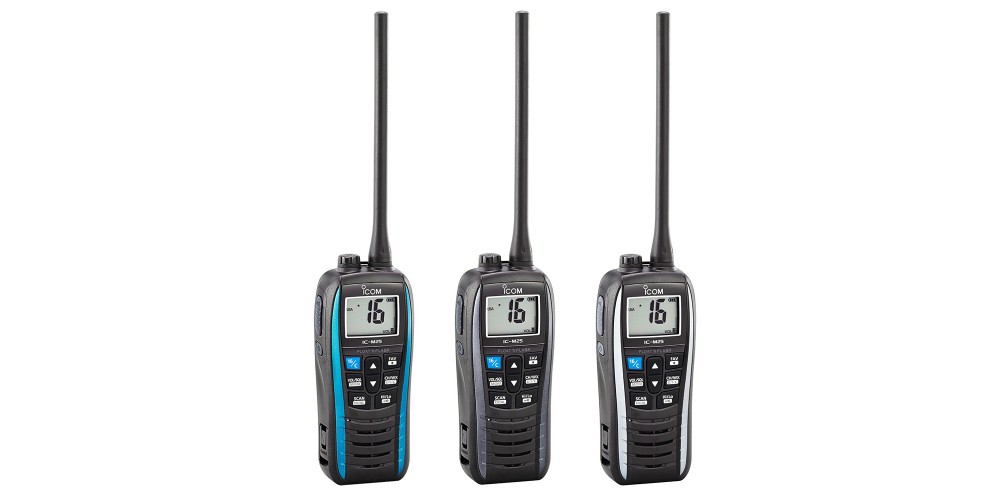 Icom IC M25 Handheld Marine VHF - Blue