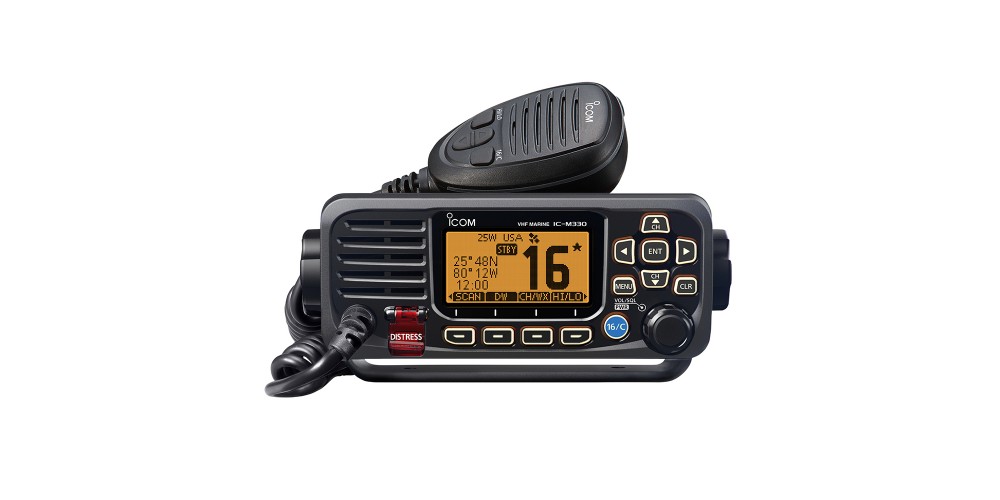 ICOM M-330G VHF Radio Black (with GPS)