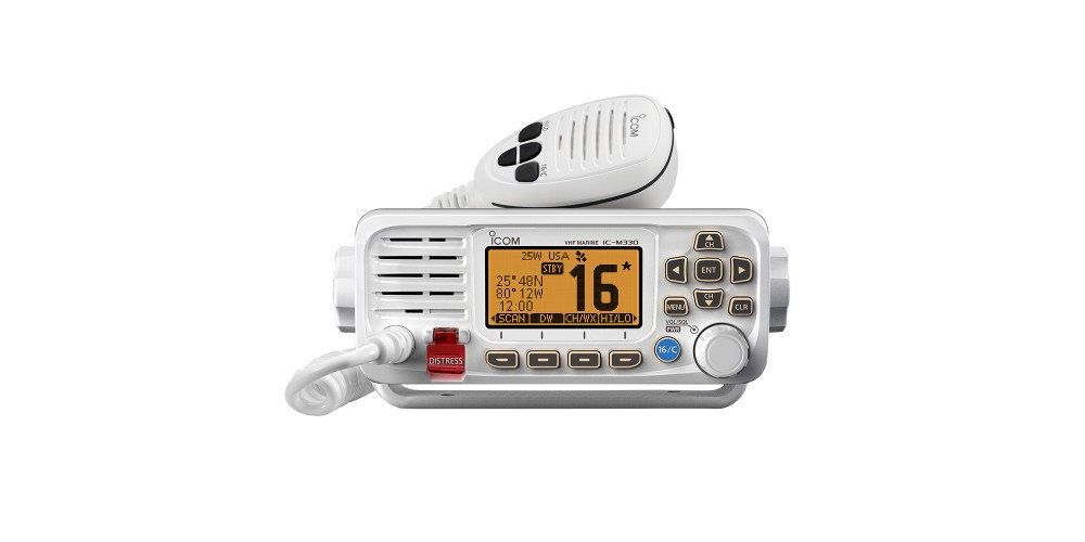 ICOM M-330G VHF Radio White With GPS