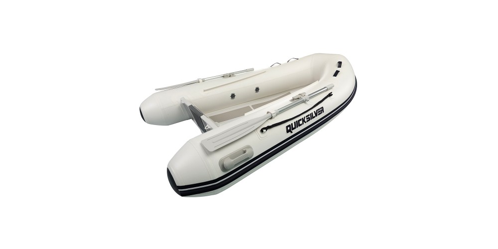 Quicksilver Aluminum Rib 270 Inflatable Boat With Aluminum V Floor