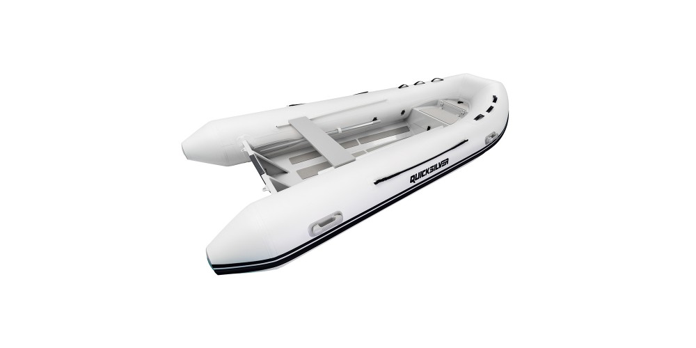 Quicksilver 380 Aluminum RIB Inflatable Boat PVC