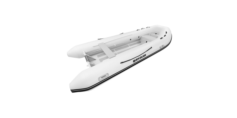 Quicksilver 420 Aluminum  Double Hull RIB Inflatable Boat PVC