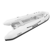 Quicksilver 420 Aluminum  Double Hull RIB Inflatable Boat PVC