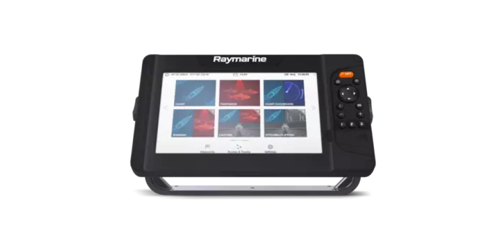 Raymarine ELEMENT 9 HV - 9” Chart Plotter with CHIRP Sonar, Lighthouse Chart North America, HyperVision, Wi-Fi, GPS, HV-100 Transducer, Navionics+ US and Canada Chart - E70534-05-102