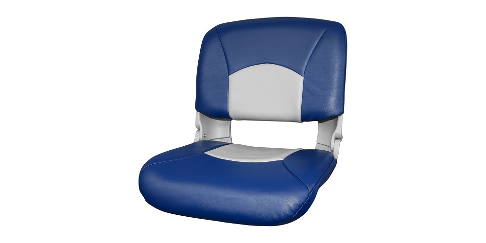 Tempress All Weather High Back Boat Seat Gray/Blue 45607