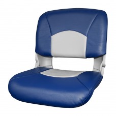 Tempress All Weather High Back Boat Seat Gray/Blue 45607