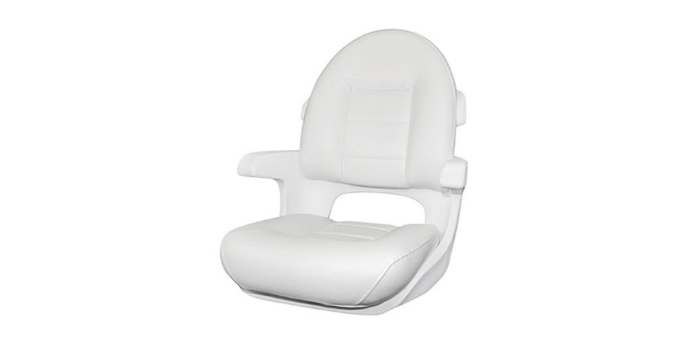 Tempress Elite Helm High-Back Boat Seat - White - 57010