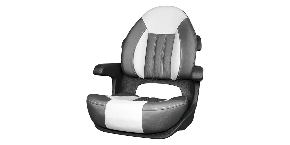 Tempress Probax Captains Boat Seat Black/Gray/Carbon - 68350