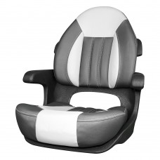 Tempress Probax Captains Boat Seat Black/Gray/Carbon - 68350