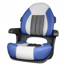 Tempress Probax Captains Boat Seat Blue Grey Carbon - 68351