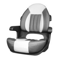 Tempress Probax Captains Boat Seat Charcoal Grey Carbon 68352