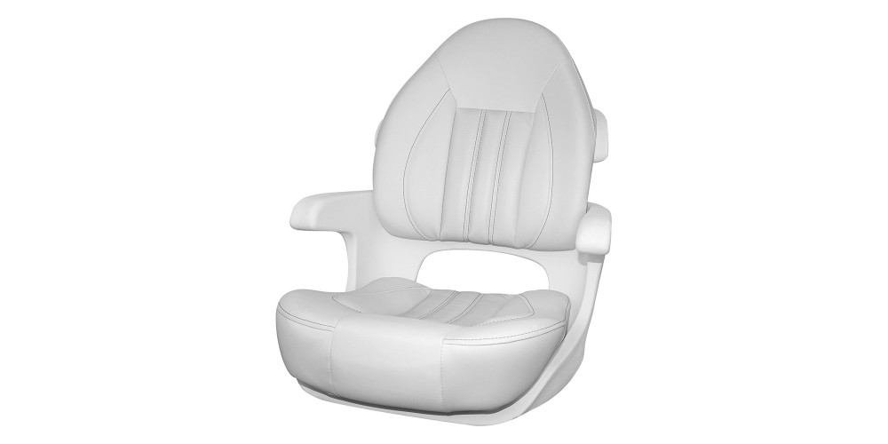 Tempress Probax Captains Boat Seat White/White/Pearl White - 68354