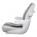 Tempress Probax Captains Boat Seat White/Gray/Carbon - 68355