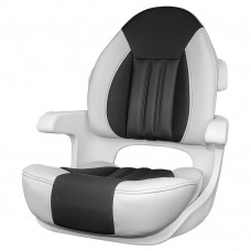 Tempress Probax Captains Boat Seat White/Black/Carbon - 68359