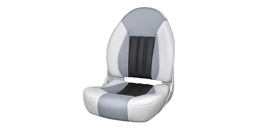 Tempress Probax Orthopedic Boat Seat White/Gray/Carbon - 68454