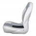 Tempress Probax Orthopedic Boat Seat White/Gray/Carbon - 68454