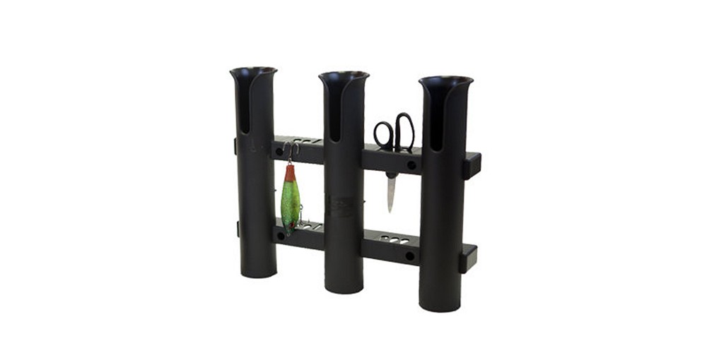 Tempress Fish-On Triple Rod Holder - Black - 73201