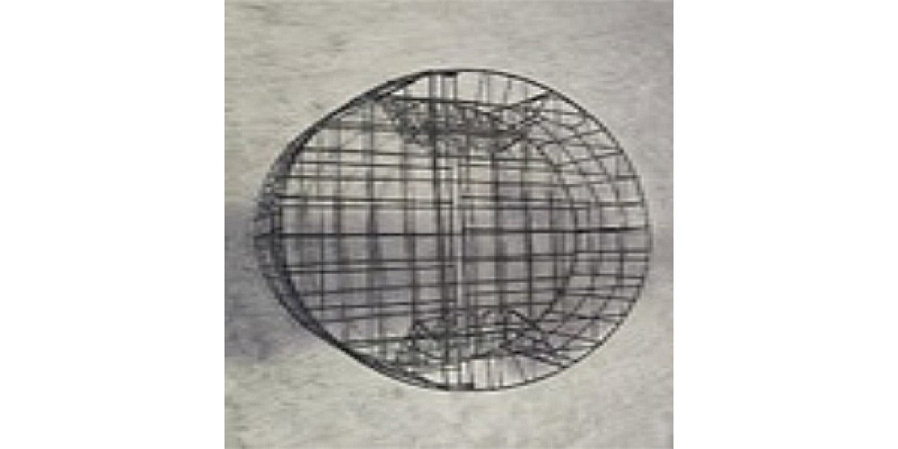 Brons Round Vinyl Coated Steel Crab Trap 30" LD - CT038