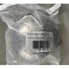 Brons Finned Canon Ball 12lb - Can12