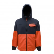 Grundens Fishpicking Jacket - Navy/Orange - Size 3XL