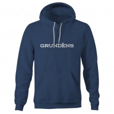 Grundens Wordmark Hoodie Navy - Size 3XL